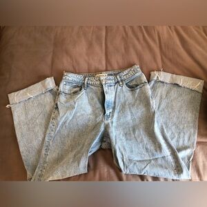 A&F 90’s Relaxed Straight high-rise